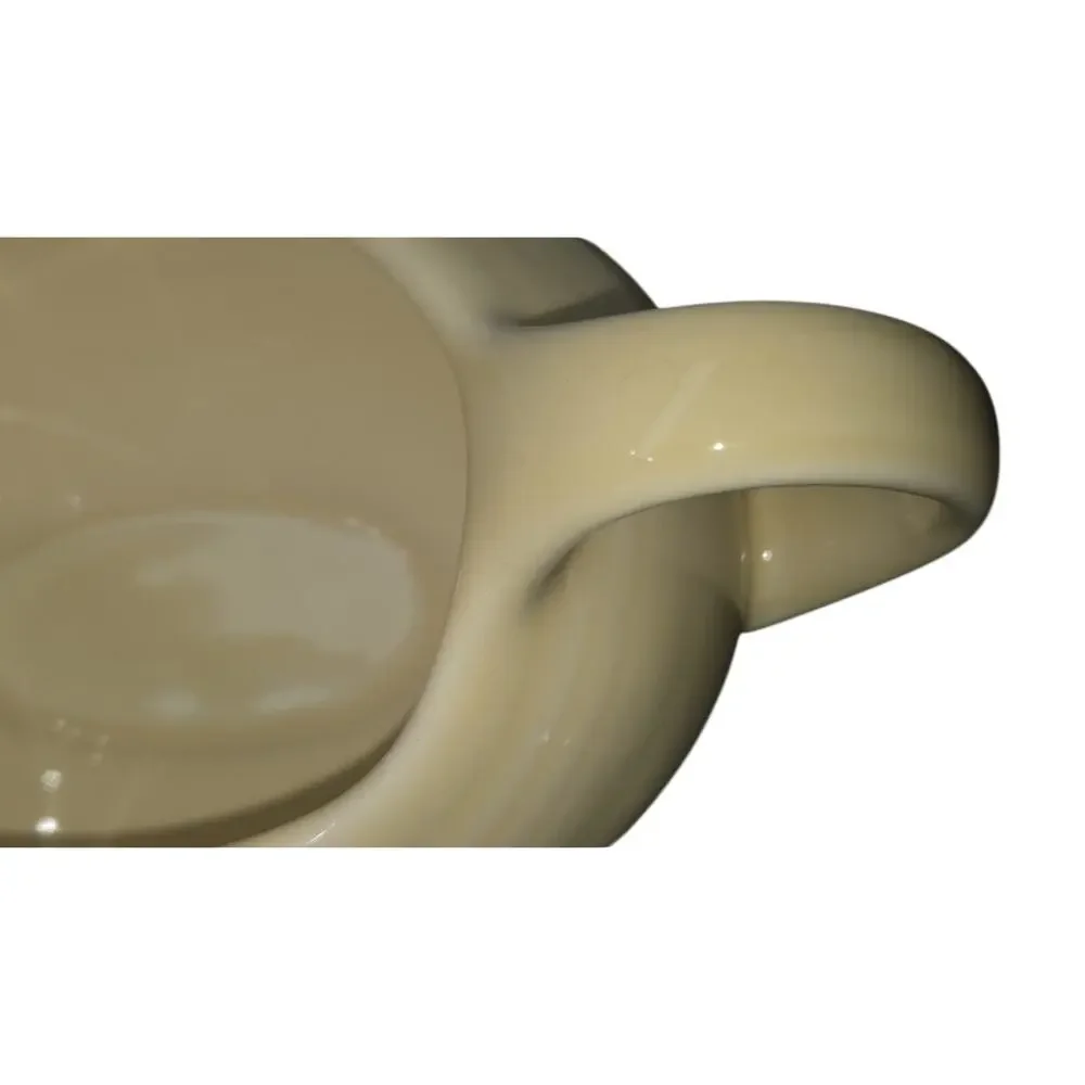 Yellow Fiestaware Gravy Boat Homer Laughlin HLC USA Art Deco - Vintage